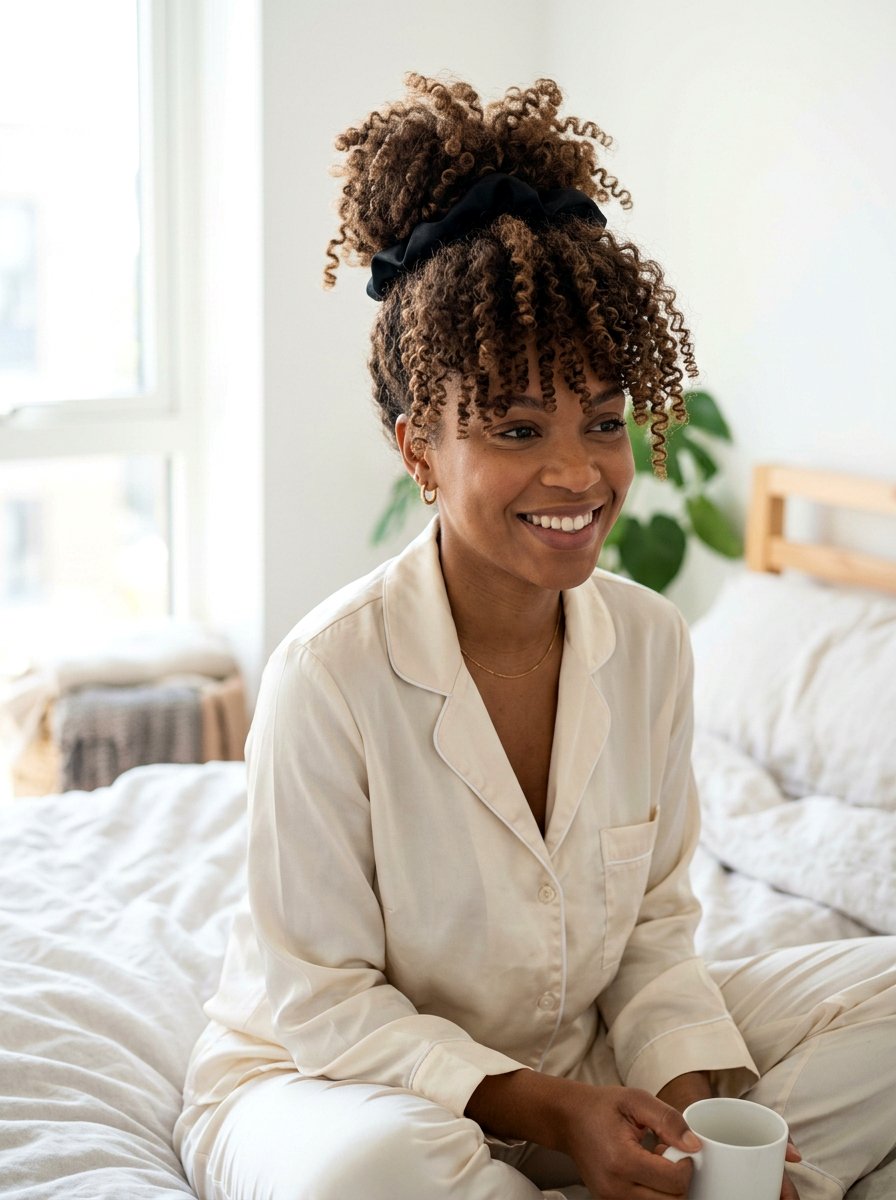 Pineapple Method - 20 overnight styles for curly hair protection - 20 overnight styles for curly hair protection