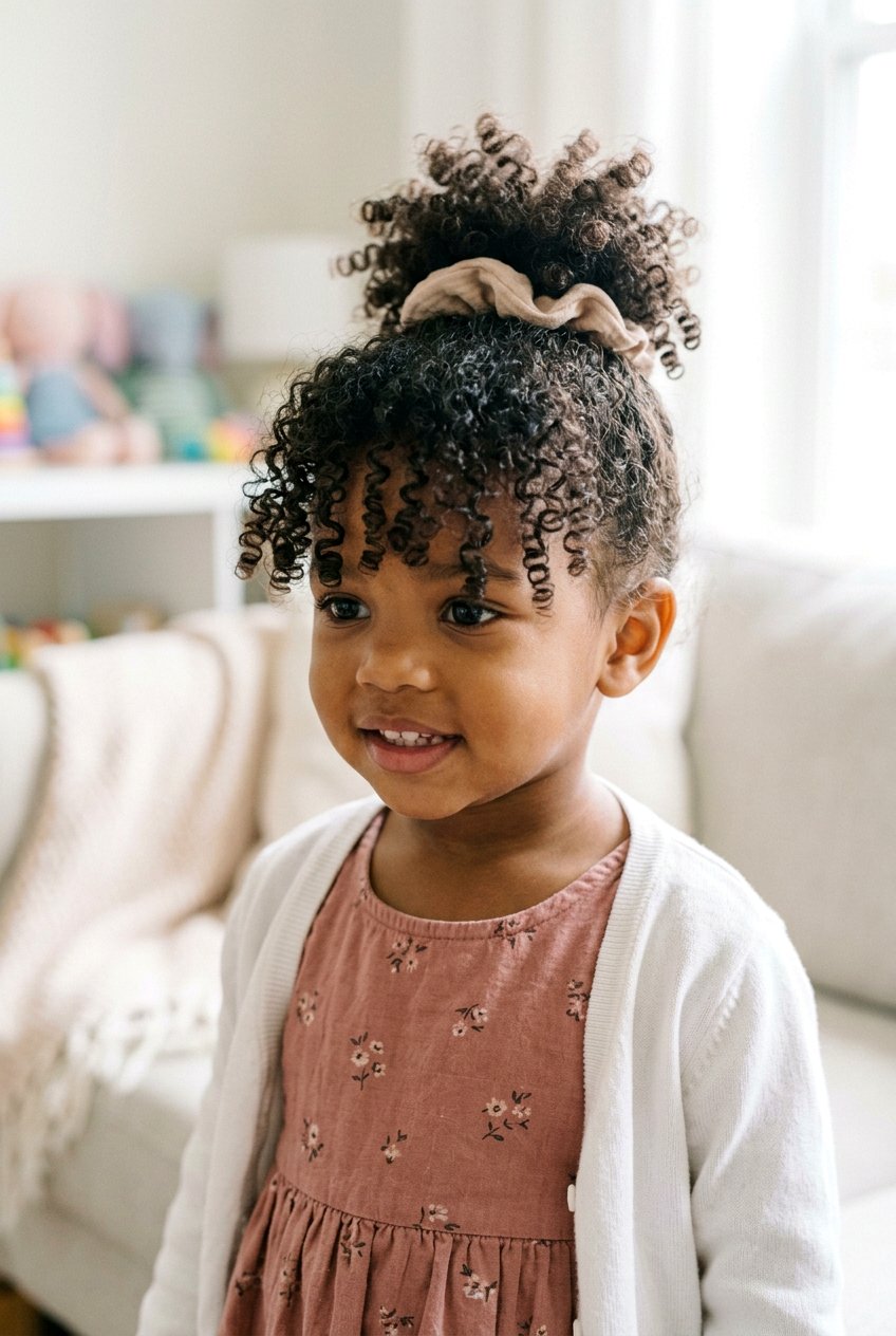 Pineapple Updo - 20 toddler girl hairstyles - 20 toddler girl hairstyles