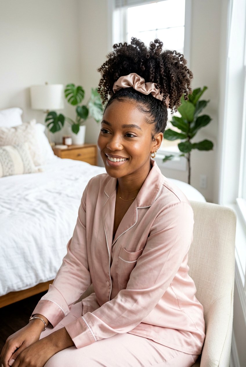 Pineapple Updo - 20 black women vacation hairstyle ideas - 20 black women vacation hairstyle ideas