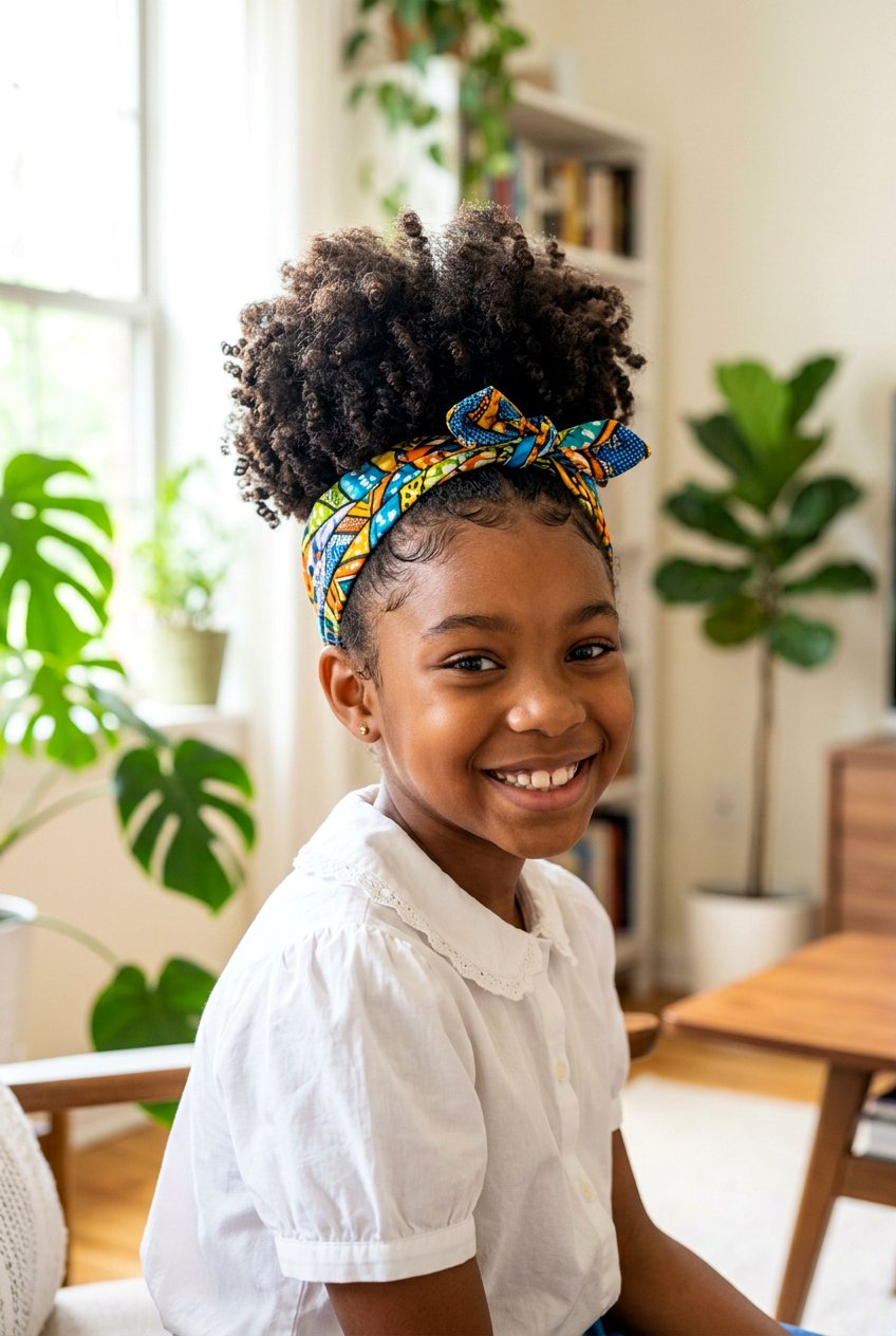 Pineapple Updo - 20 picture day hairstyle for curly hair girls - 20 picture day hairstyle for curly hair girls
