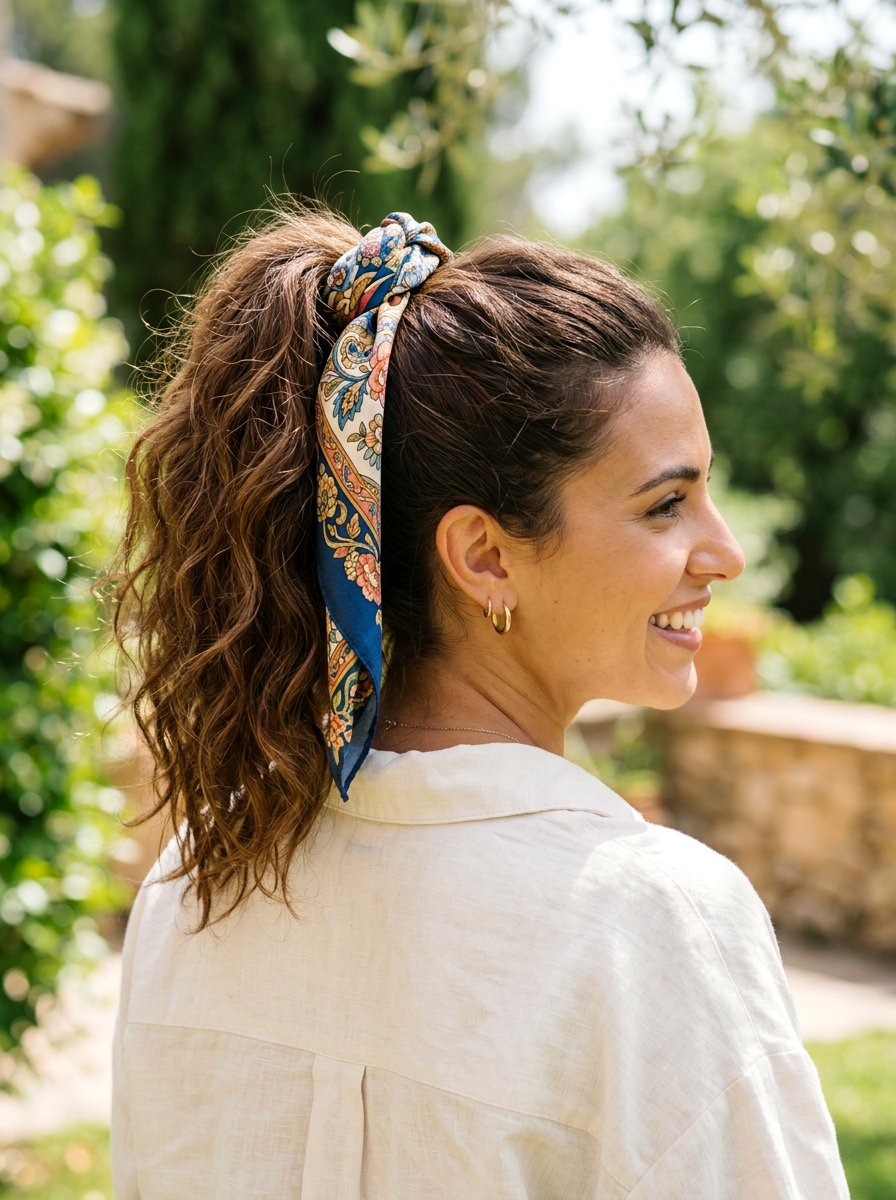 Pineapple With Scarf - 20 overnight styles for natural hair stretch - 20 overnight styles for natural hair stretch