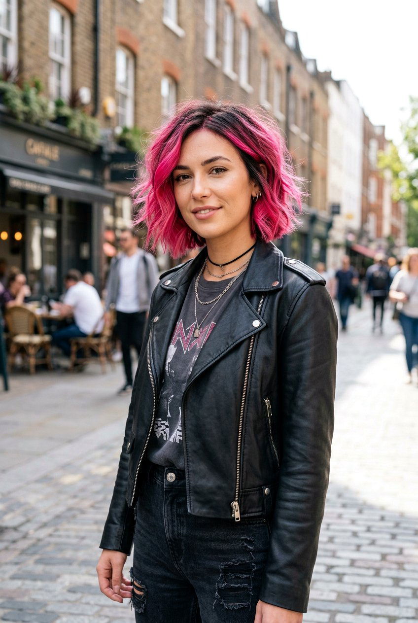 Pink Balayage on Short Hair - 20 pink balayage hair - 20 pink balayage hair