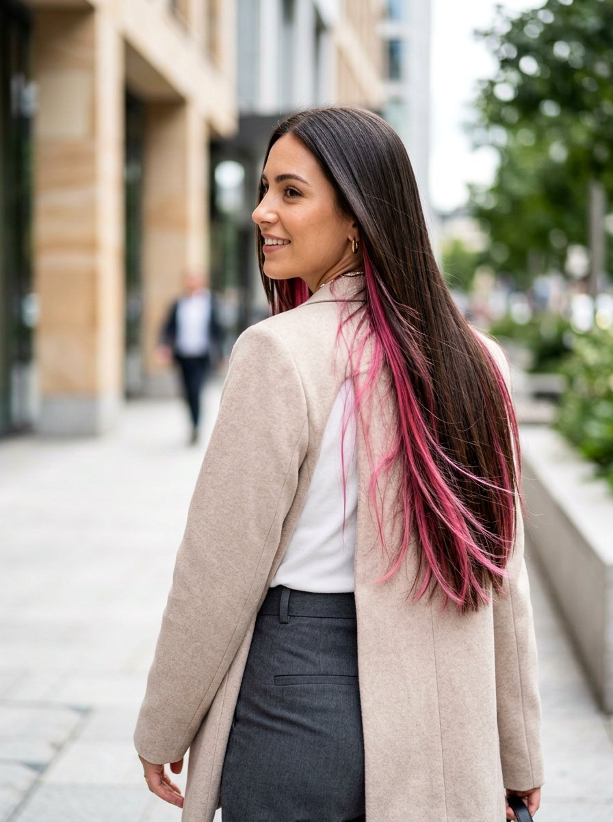 20 Gorgeous Pink Peekaboo Hair Color Ideas For A Bold Look