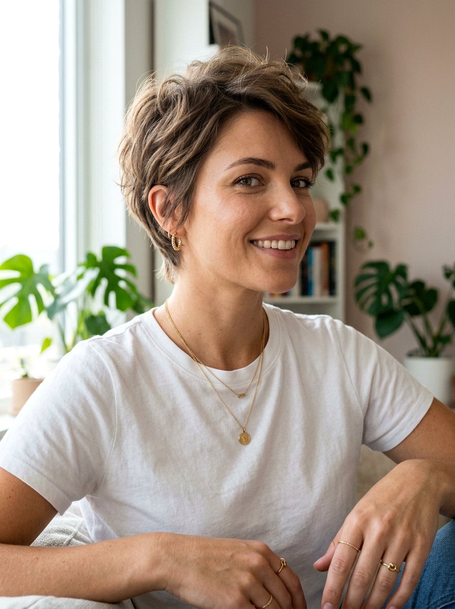 Pixie 2 0 - 20 short natural haircut for fine hair - 20 short natural haircut for fine hair