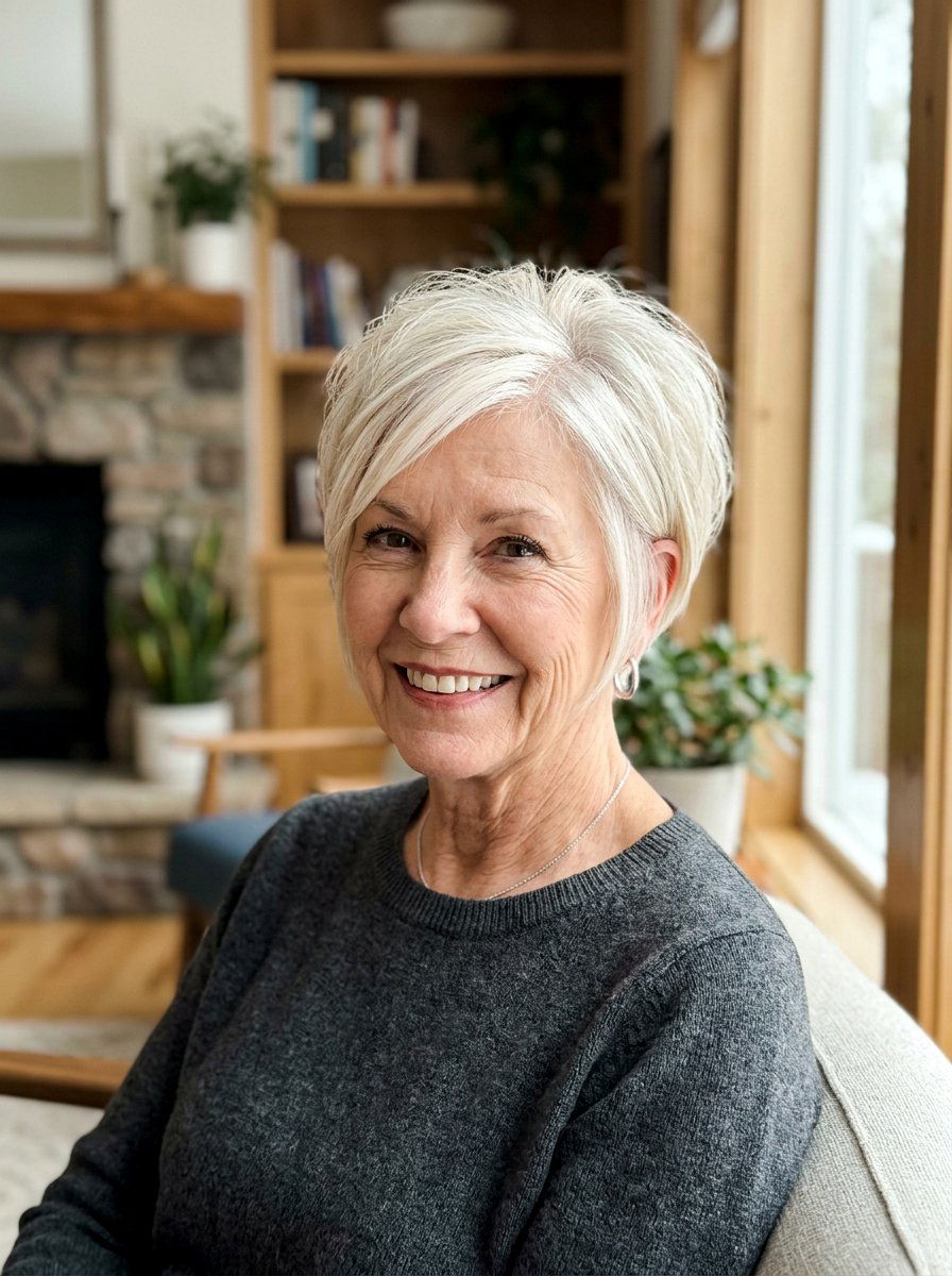 20 Gorgeous Short Bob With Volume for Older Women Looks