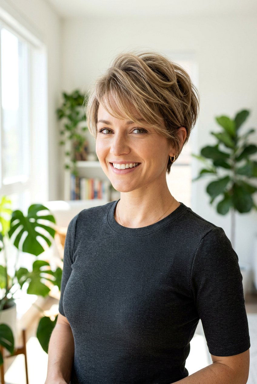 20 Gorgeous Pixie Bob With Side Swept Bangs Styles to Try