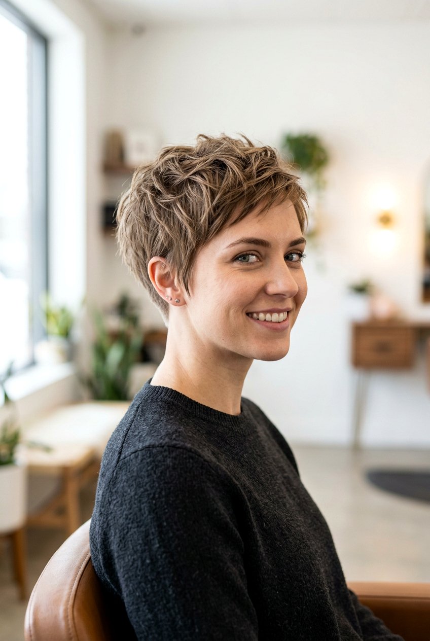 Pixie Cut - 20 wash and wear haircuts - 20 wash and wear haircuts