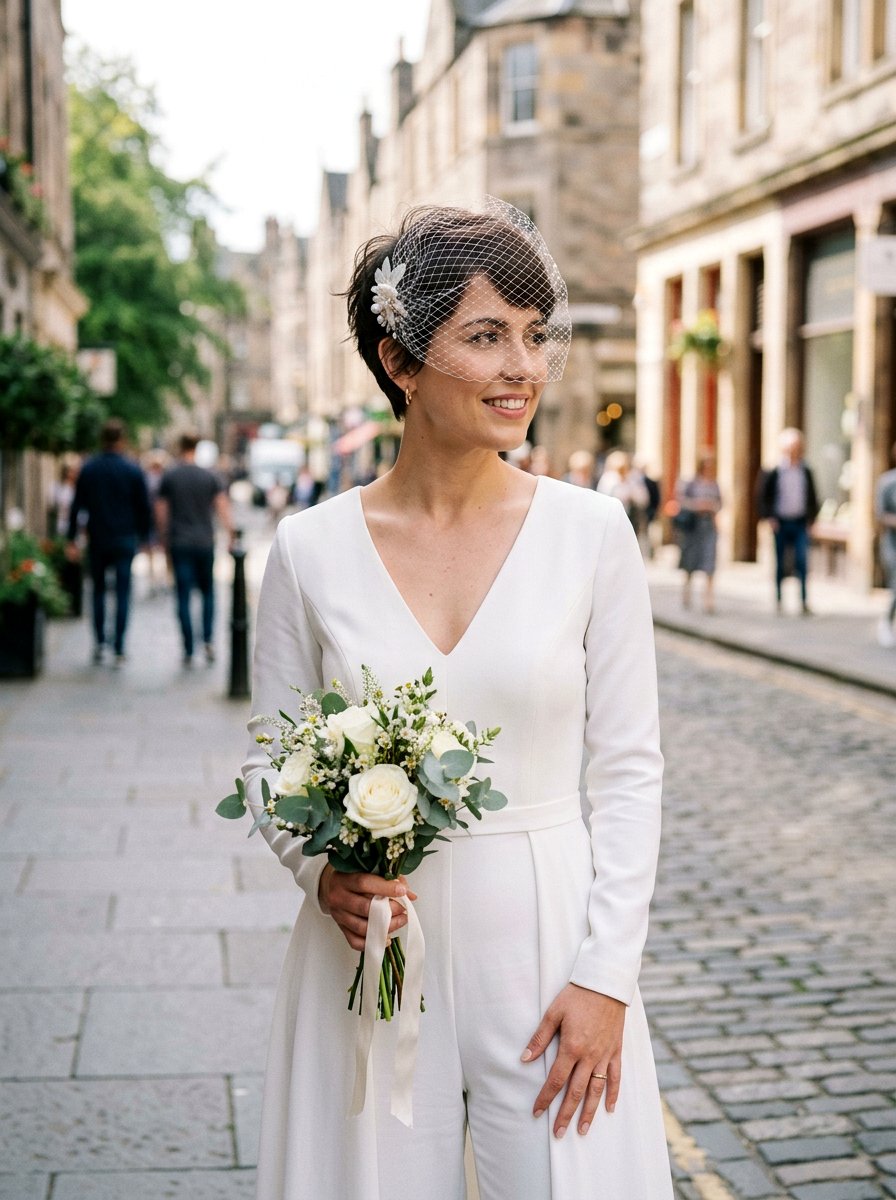 Pixie Cut - 20 wedding hairstyles for courthouse ceremony - 20 wedding hairstyles for courthouse ceremony