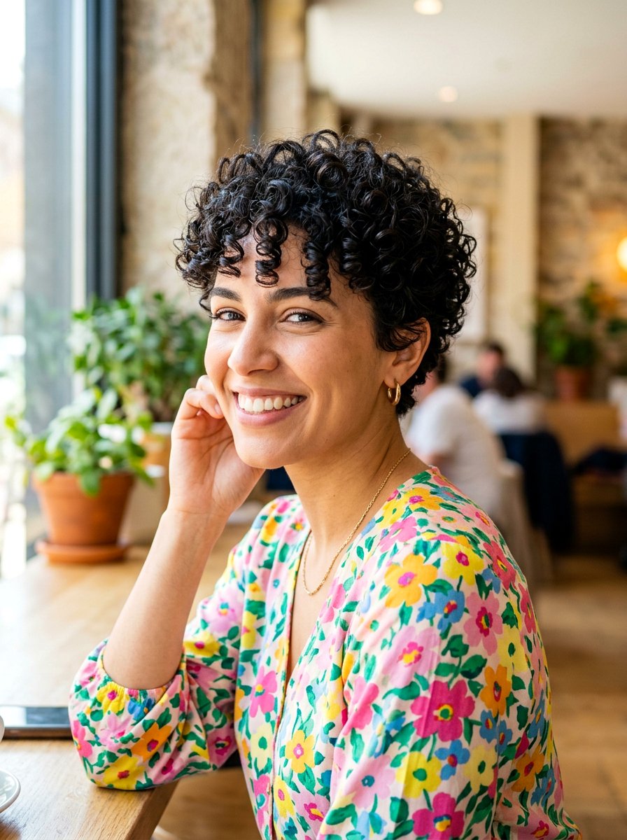 Pixie Cut For Curly Hair - 20 soft feathered pixie for older women - 20 soft feathered pixie for older women