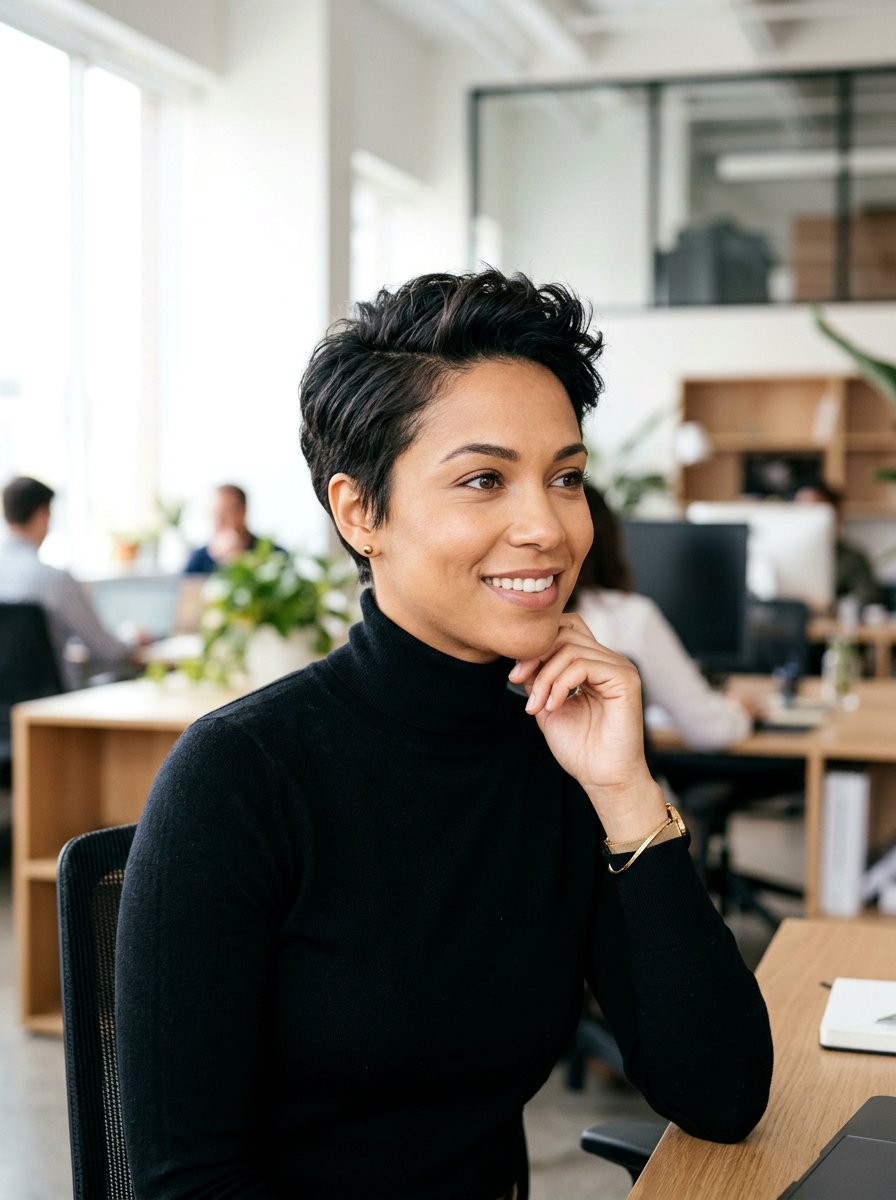 Pixie Cut For Professional Women - 20 elegant haircut for office women - 20 elegant haircut for office women