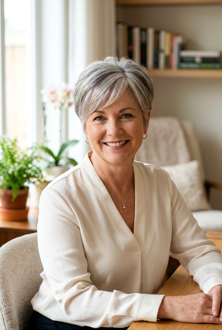 Pixie Cut For Round Face Over 50 - 20 flattering pixie for round face - 20 flattering pixie for round face