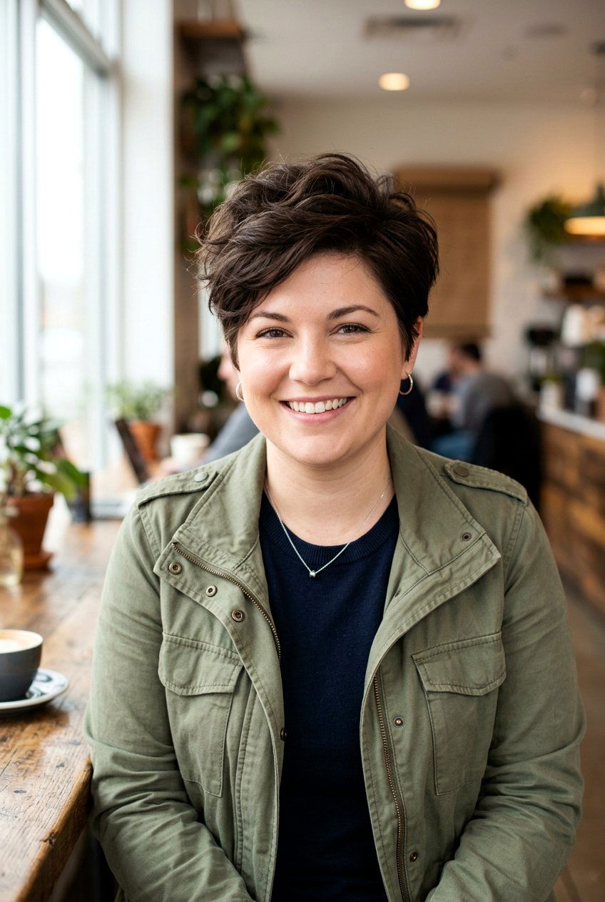 Pixie Cut For Round Face Thick Hair - 20 flattering pixie for round face - 20 flattering pixie for round face