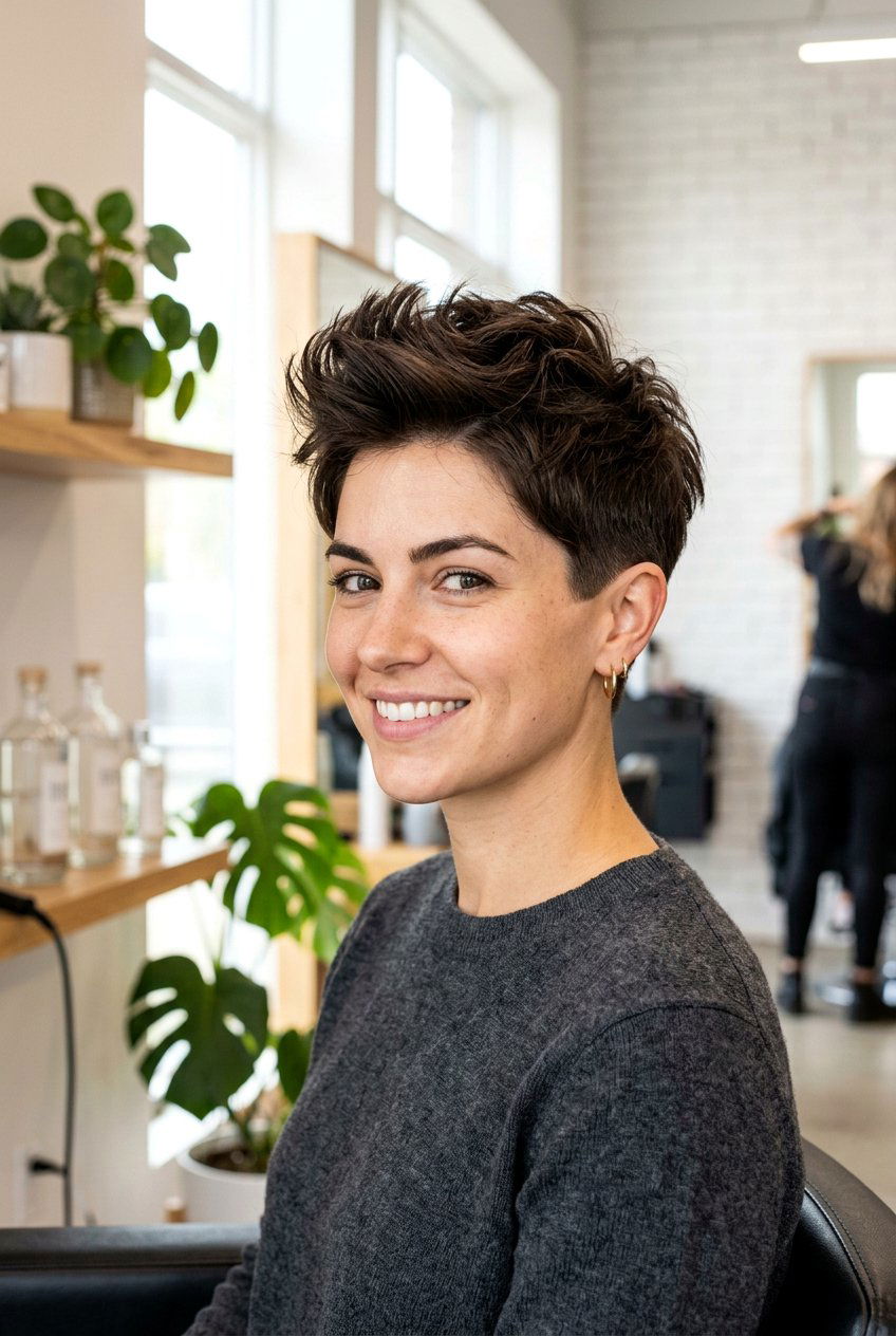 Pixie Cut For Thick Hair - 20 low maintenance haircuts for thick hair - 20 low maintenance haircuts for thick hair