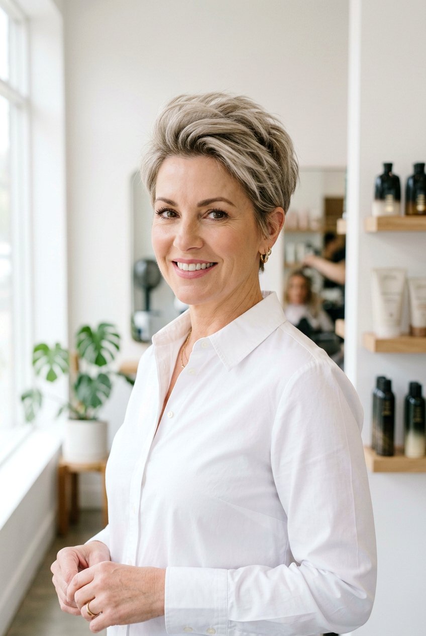 Pixie Cut For Thinning Hair - 20 haircut for postpartum regrowth - 20 haircut for postpartum regrowth