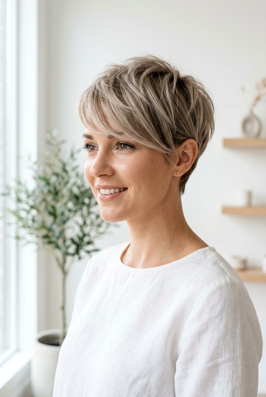 Pixie Cut Haircut - 20 haircut for hair breakage women - 20 haircut for hair breakage women