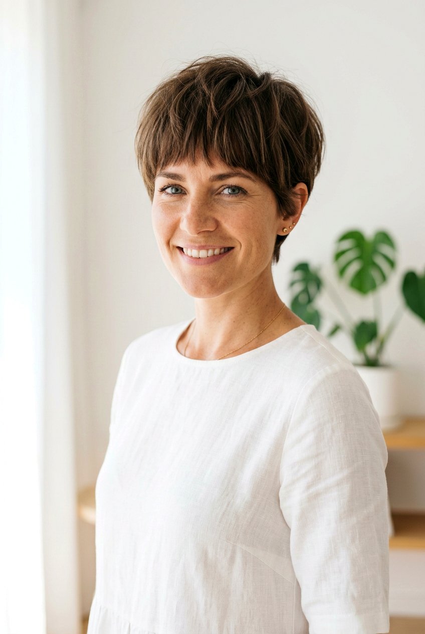 Pixie Cut With Fringe For Square Face - 20 pixie cut for square face - 20 pixie cut for square face