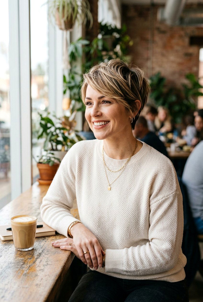 Pixie Cut With Highlights - 20 classic pixie cut for women - 20 classic pixie cut for women