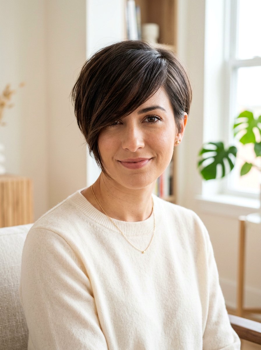 20 Breathtaking Soft Feathered Pixie Looks for Older Women