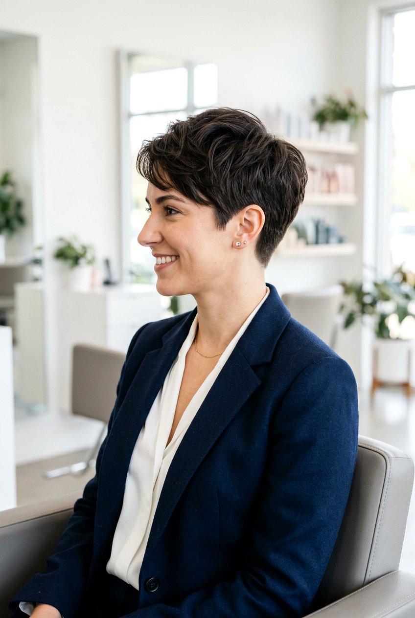 Pixie Cut With Tapered Back - 20 classic pixie cut for women - 20 classic pixie cut for women