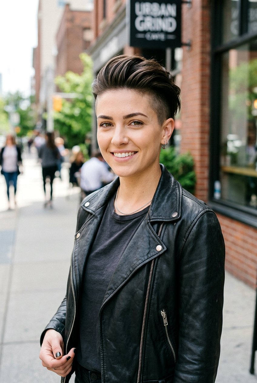 Pixie Cut With Undercut For Oval Face - 20 pixie cut for oval face - 20 pixie cut for oval face