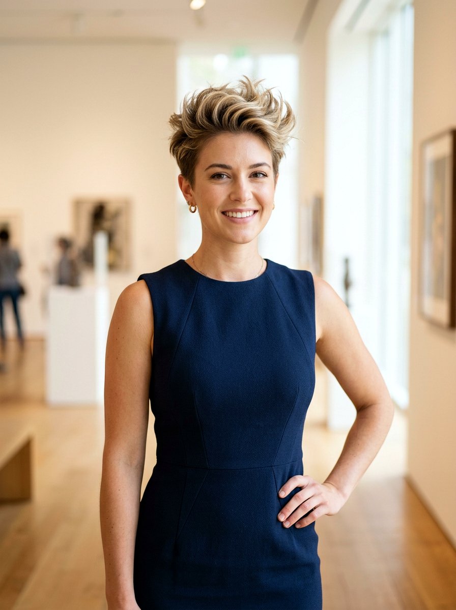 Pixie Cut With Volume - 20 office hairstyle for fine limp hair - 20 office hairstyle for fine limp hair