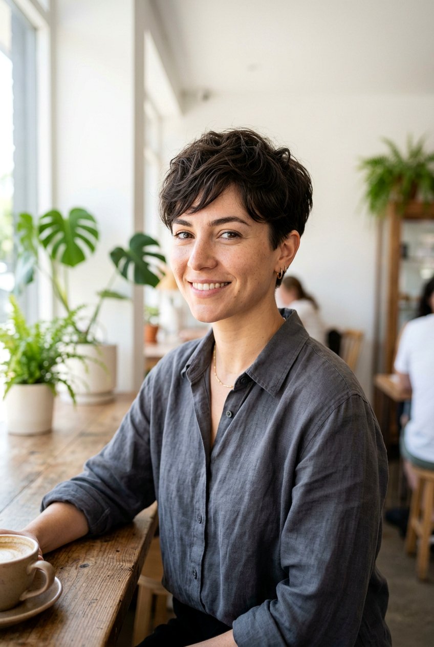 Pixie Cut for Frizzy Hair - 20 haircuts for dry frizzy hair - 20 haircuts for dry frizzy hair