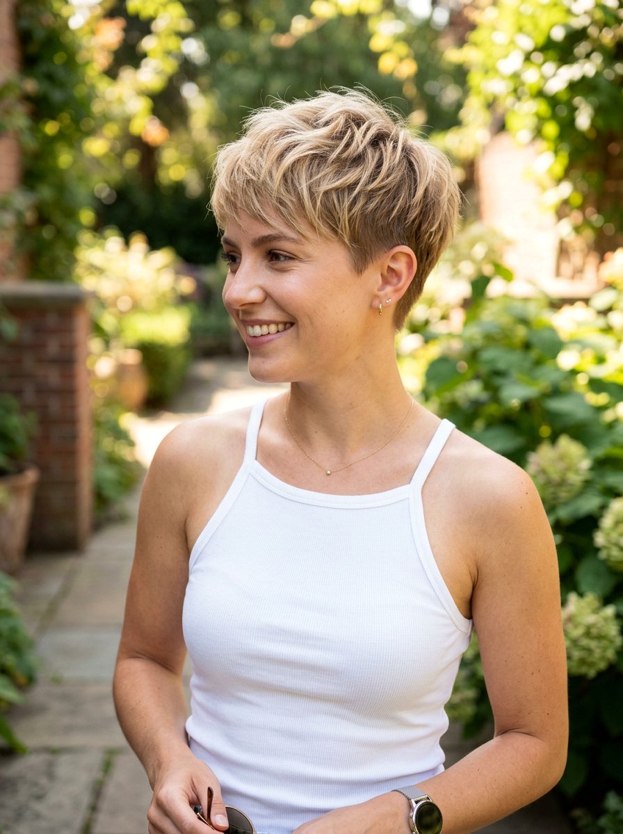 Pixie Haircut - 20 summer haircut trends for women - 20 summer haircut trends for women
