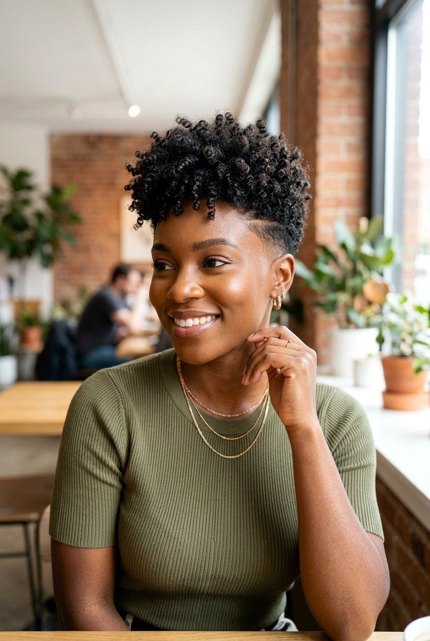 Pixie Haircut for Black Women - 20 modern pixie haircut - 20 modern pixie haircut