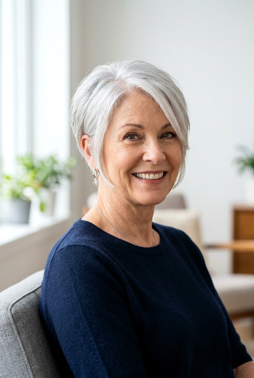 Pixie Layered Bob - 20 layered bob for women over 50 - 20 layered bob for women over 50