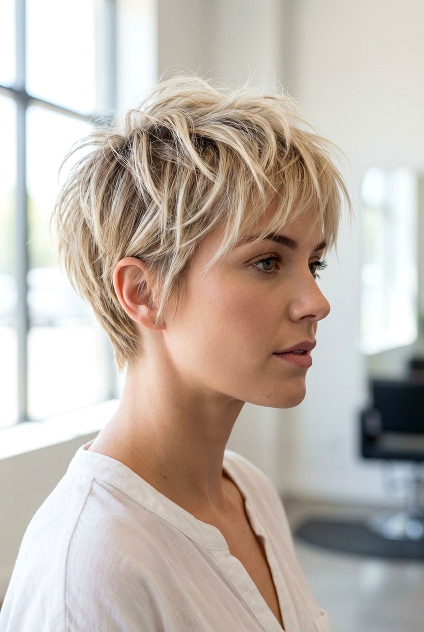 Pixie Shag - 20 shag haircuts for women - 20 shag haircuts for women