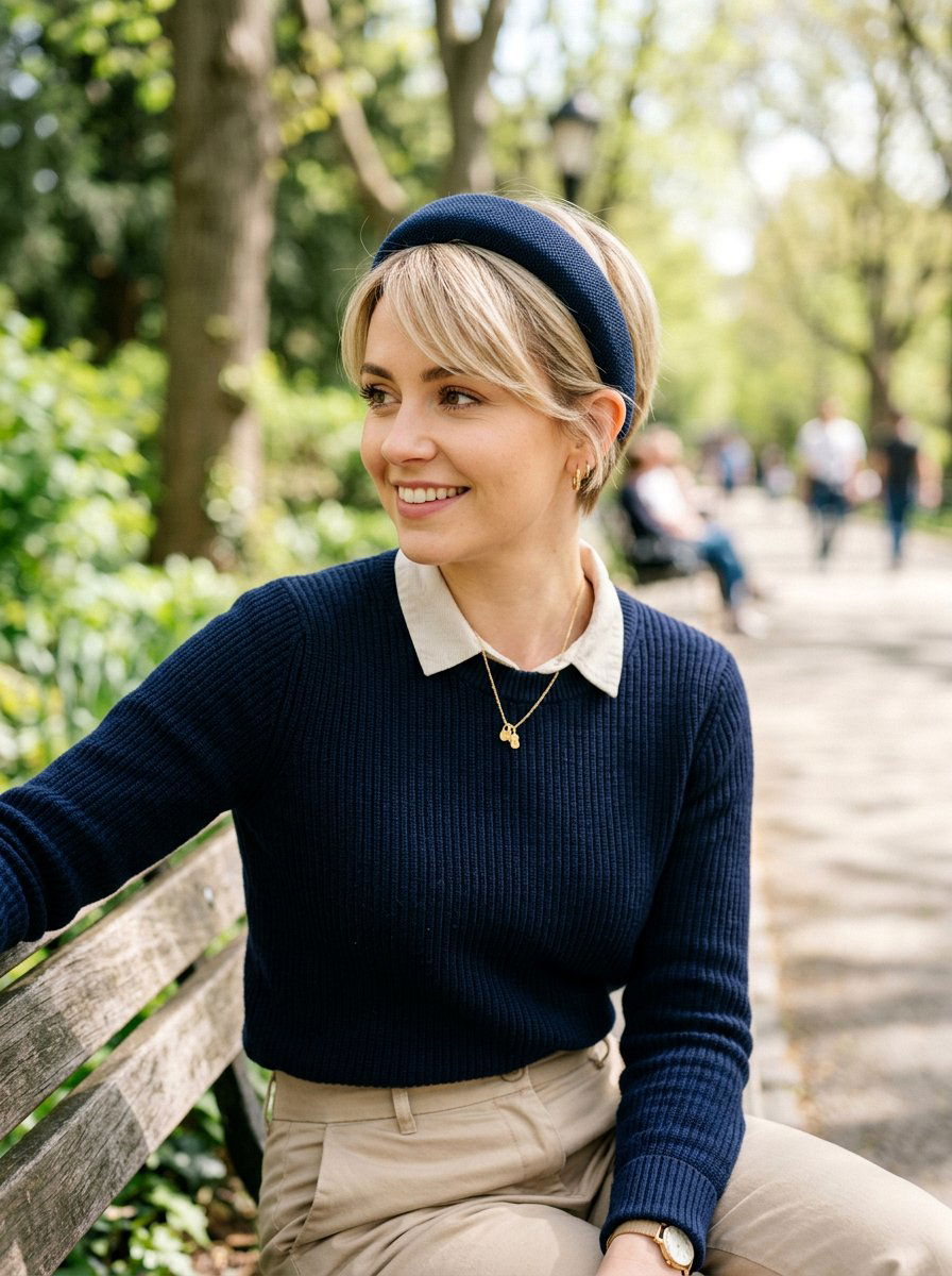 Pixie With Headband - 20 easy pixie styling ideas for women - 20 easy pixie styling ideas for women