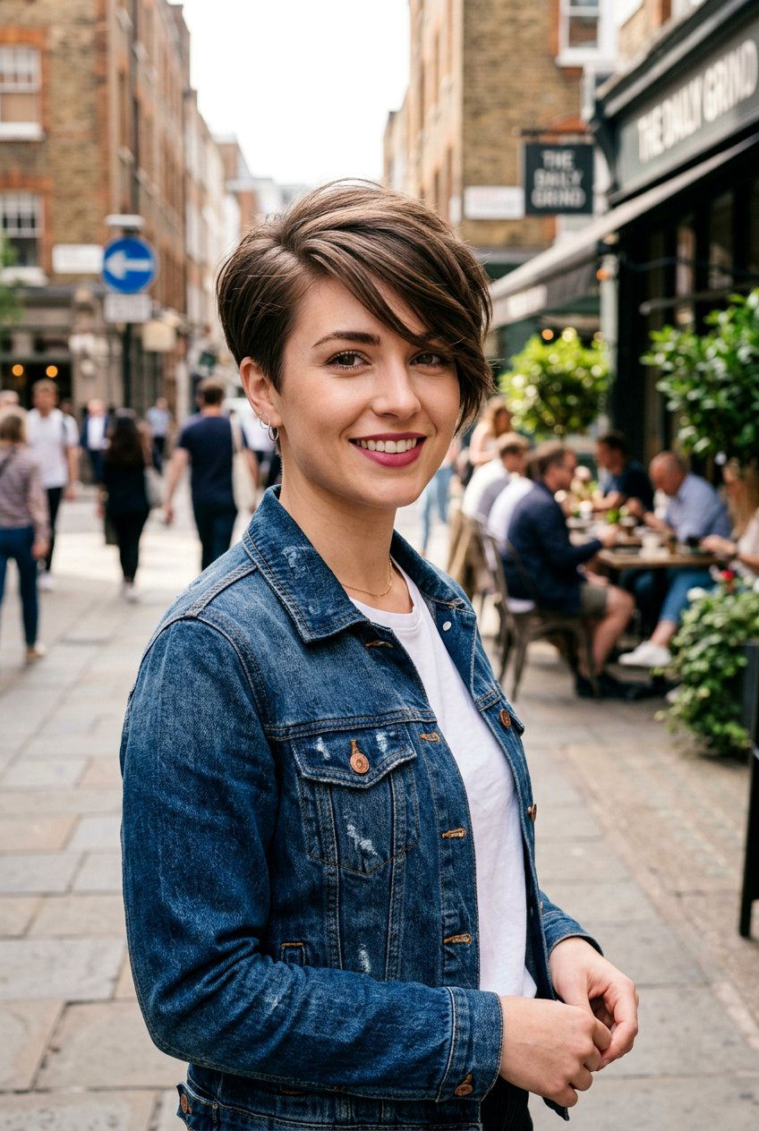 Pixie With Long Bangs - 20 best hairstyle ideas for roundup posts - 20 best hairstyle ideas for roundup posts