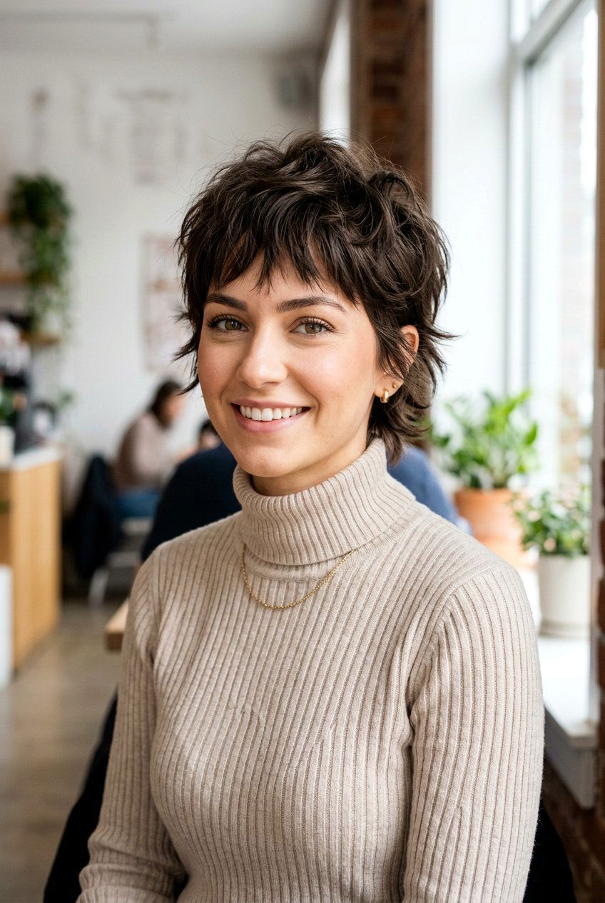 Pixie Wolf Cut Oval Face - 20 wolf cut for oval face women - 20 wolf cut for oval face women