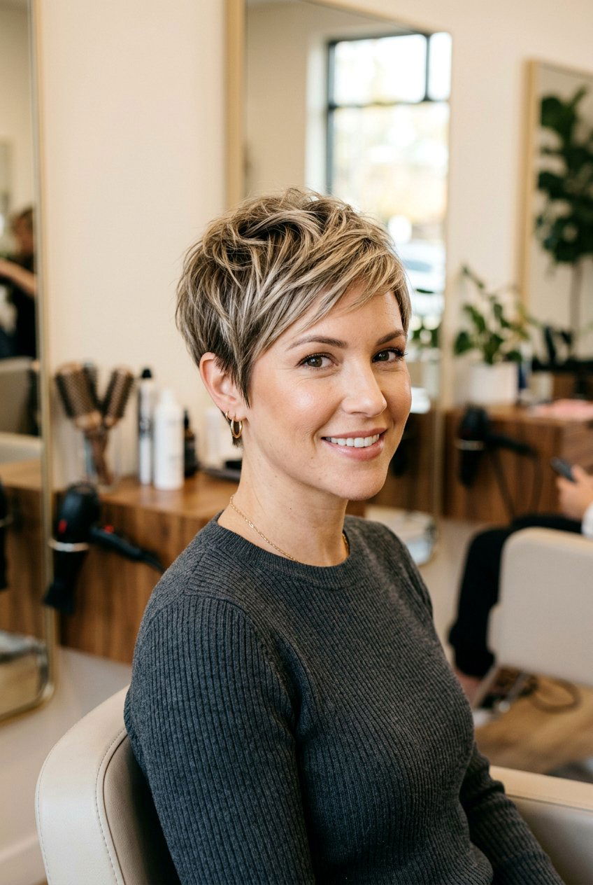 Pixie cut - 20 hairstyles for work - 20 hairstyles for work