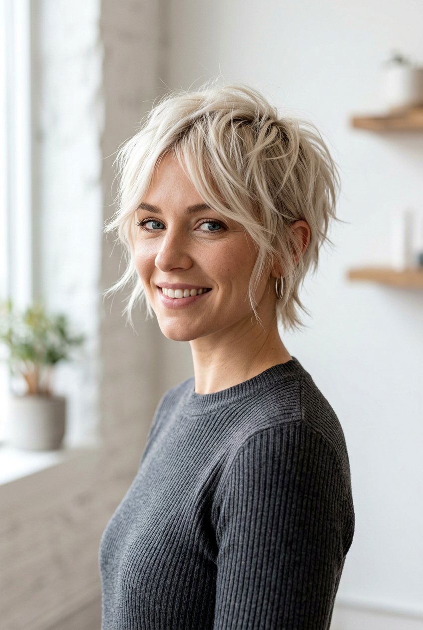 Pixie razor cut shag - 20 razor cut shag - 20 razor cut shag