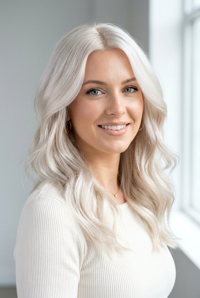 Platinum Blonde - 20 expensive blonde hair color - 20 expensive blonde hair color