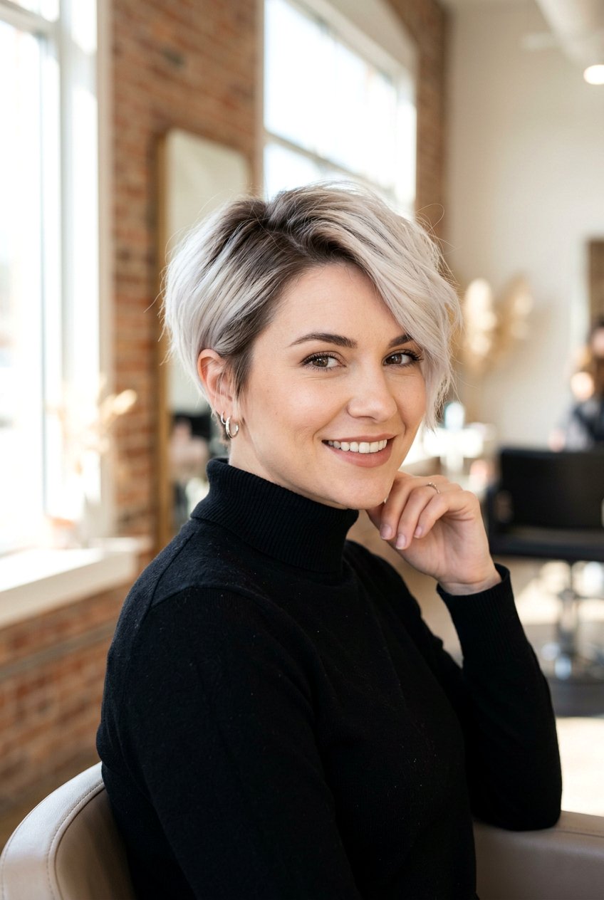 Platinum Blonde Balayage Pixie Cut - 20 blonde balayage for pixie haircut - 20 blonde balayage for pixie haircut