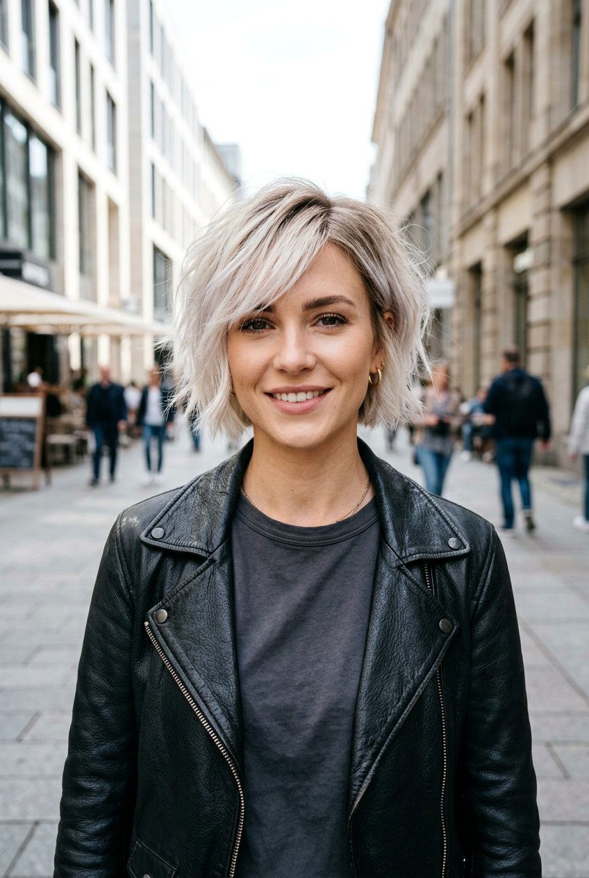 Platinum Blonde Balayage Short Hair - 20 natural looking balayage for blondes - 20 natural looking balayage for blondes