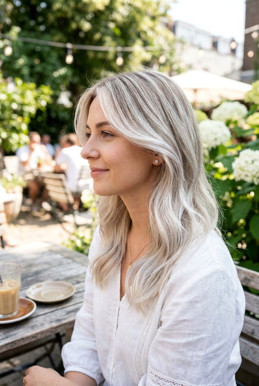 Platinum Blonde Balayage for Fine Hair - 20 platinum blonde balayage - 20 platinum blonde balayage