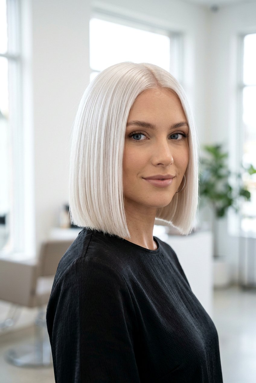 Platinum Blonde Bob Cut - 20 platinum blonde hair color - 20 platinum blonde hair color
