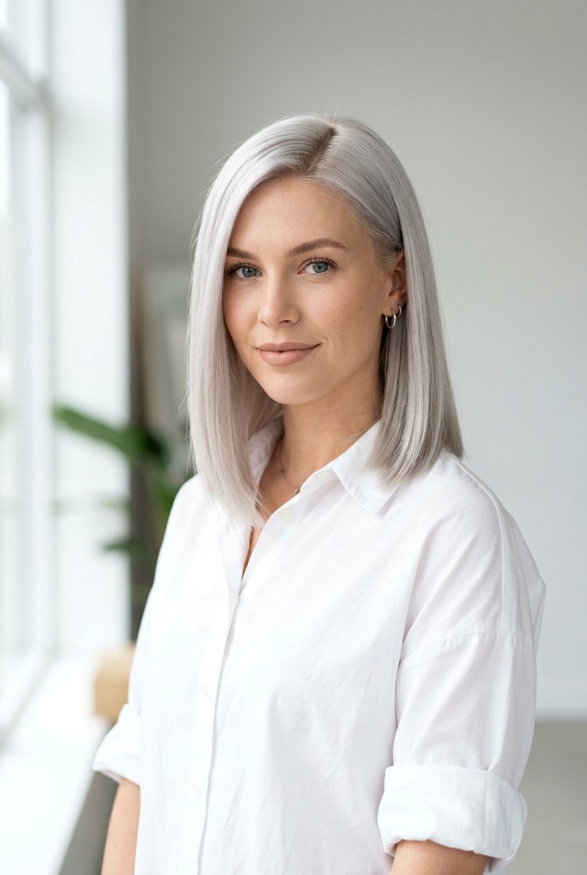 Platinum Blonde Hair Color - 20 hair color ideas for cool undertones - 20 hair color ideas for cool undertones