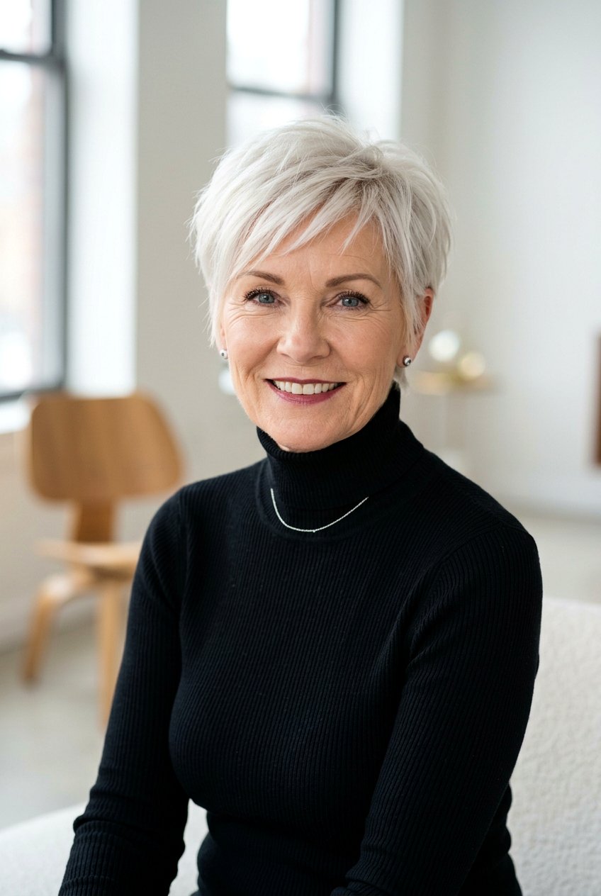 Platinum Blonde Hair Color - 20 hair color ideas for women over 50 - 20 hair color ideas for women over 50