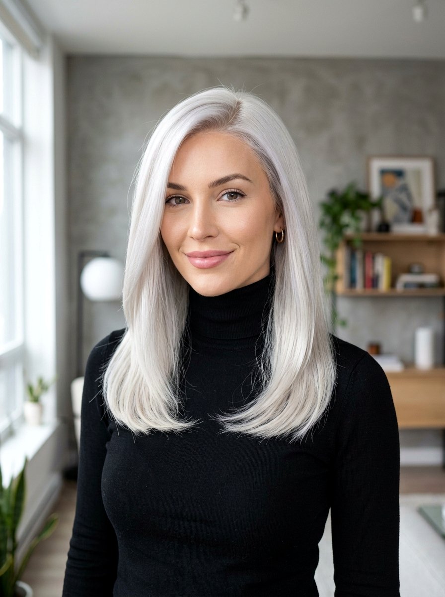 Platinum Blonde Hair Color - 20 classy hair color ideas for women - 20 classy hair color ideas for women