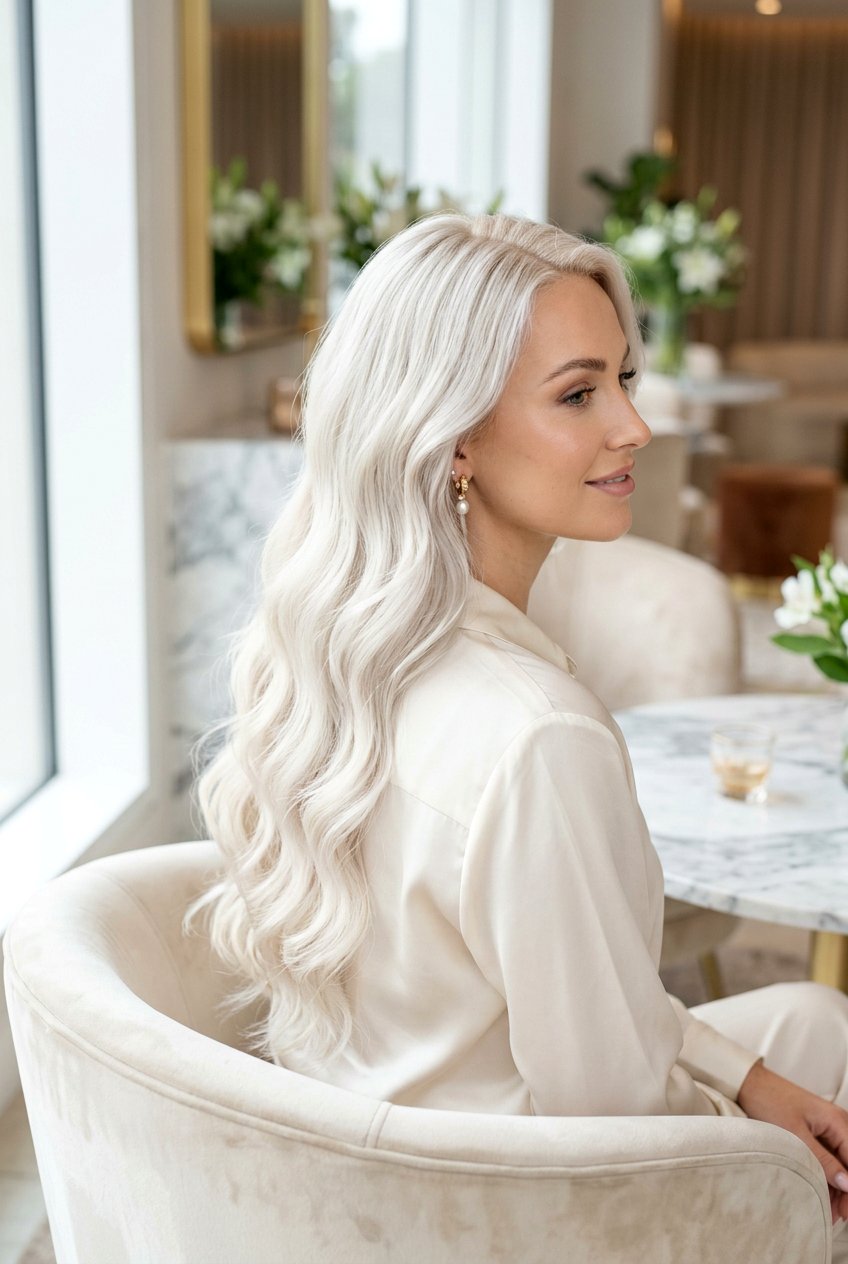 Platinum Blonde Long Hair - 20 platinum blonde hair color - 20 platinum blonde hair color