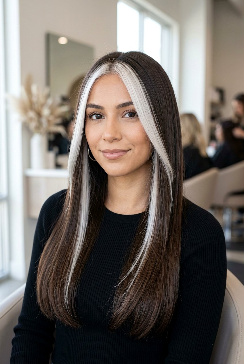 Platinum Blonde Money Piece - 20 money piece hair color - 20 money piece hair color