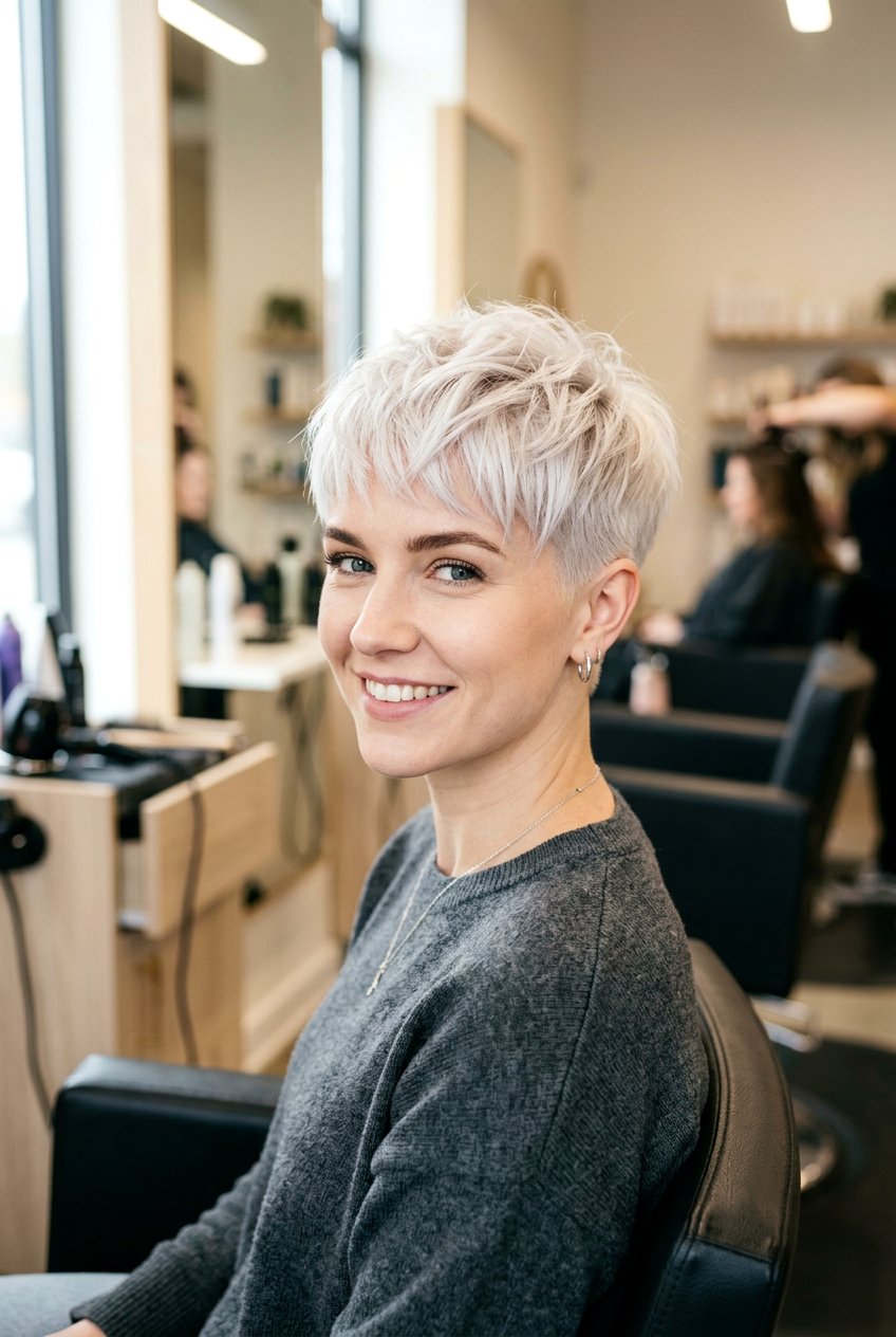 Platinum Blonde Pixie Cut - 20 platinum blonde hair color - 20 platinum blonde hair color