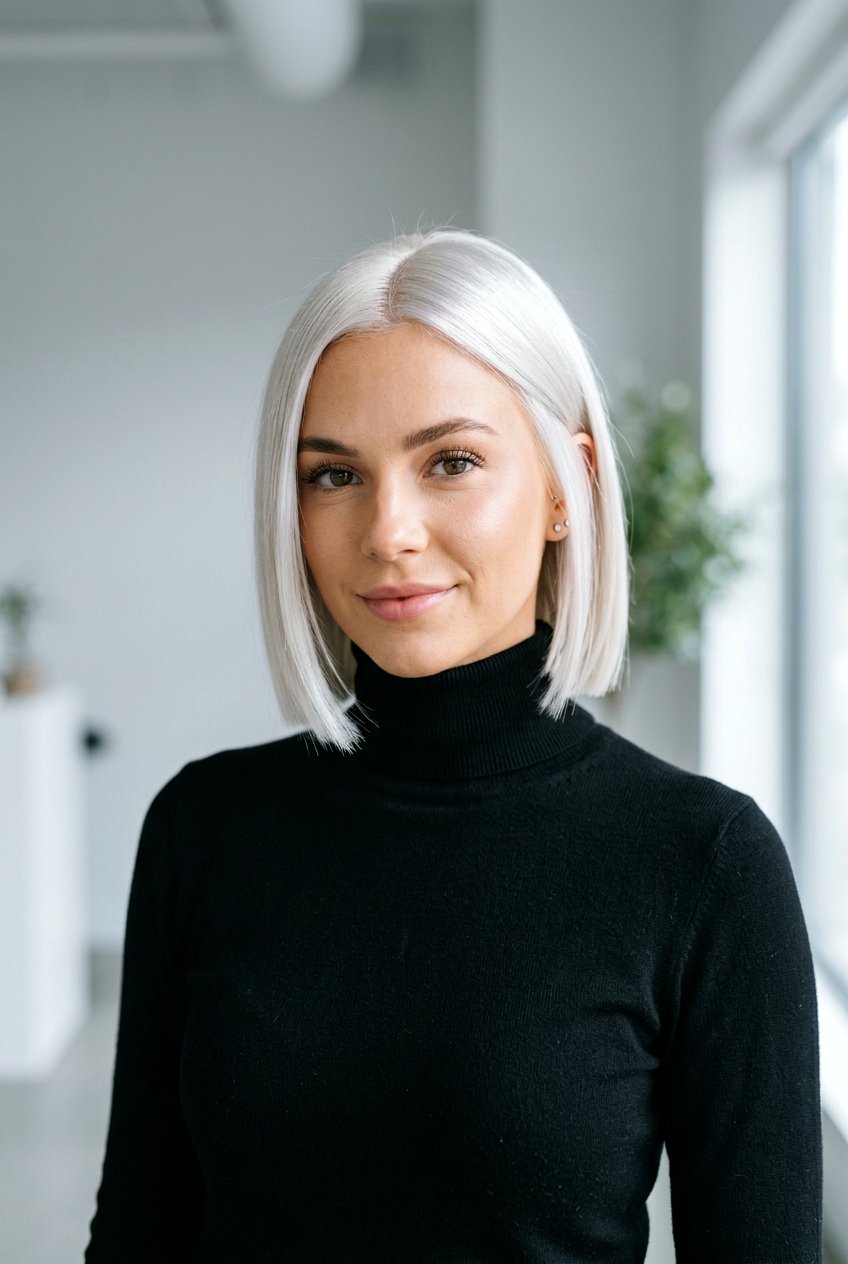 Platinum Blonde - 20 classy blonde hair color ideas - 20 classy blonde hair color ideas