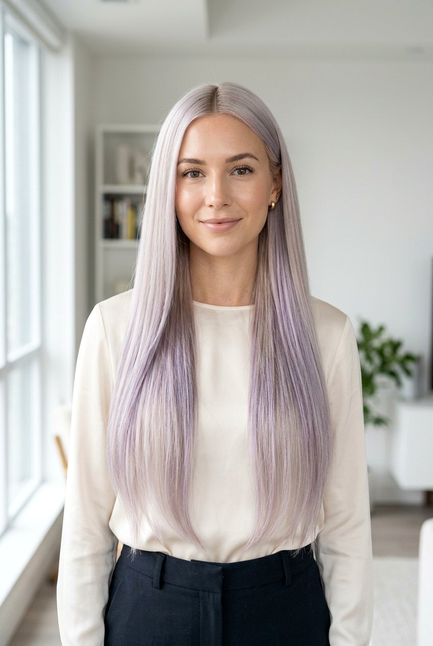 Platinum Lavender Balayage On Blonde Hair - 20 lavender balayage on blonde hair - 20 lavender balayage on blonde hair