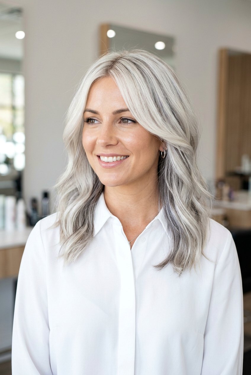 Platinum Lowlights - 20 lowlights for over highlighted blonde hair - 20 lowlights for over highlighted blonde hair