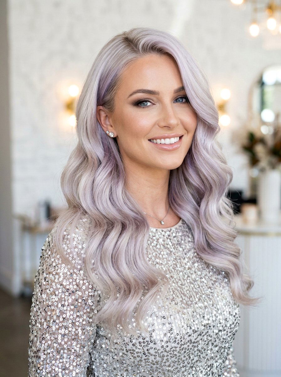 Platinum Pearl Blonde Blend - 20 pearl blonde for mature women - 20 pearl blonde for mature women